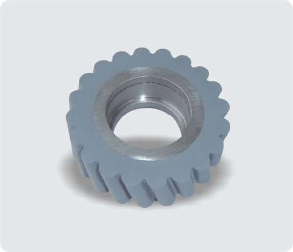 2234-1 - POLIA AÇO DENTADA 20 X Ø42 X Ø63mm (ROLAMENTO 6201)