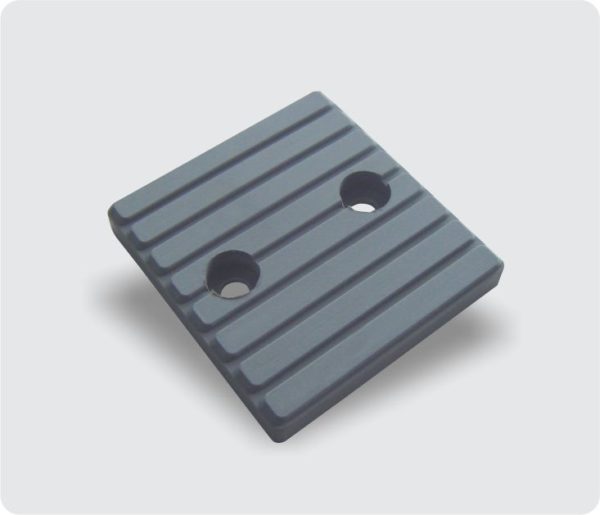 2316 - SAPATA AÇO 10 X 71 X 76mm (2 FUROS Ø7,5mm)