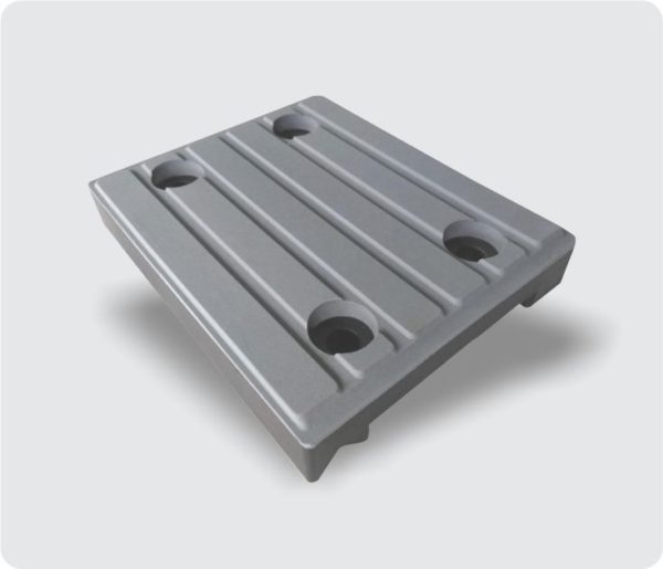 2340 - SAPATA BRANITE 17 X 81 X 100mm (4 FUROS Ø6,5mm)