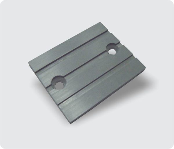 9027 - SAPATA AÇO 6 X 60 X 75mm (2 FUROS Ø6mm)
