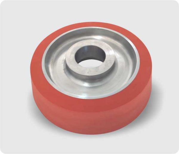 1129 POLIA AÇO 50 X Ø165 X Ø235mm ( FURO Ø53mm) (18º)